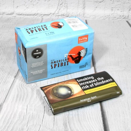 Buy American Spirit RYO Tobacco Blue 5x30g Best Tobacco online in Australia