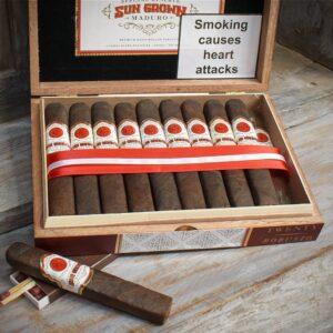 Rocky Patel Sun Grown Maduro Robusto Cigars – Box of 20